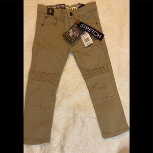Retro Stretch Premium Denim Khaki Pants Size:5